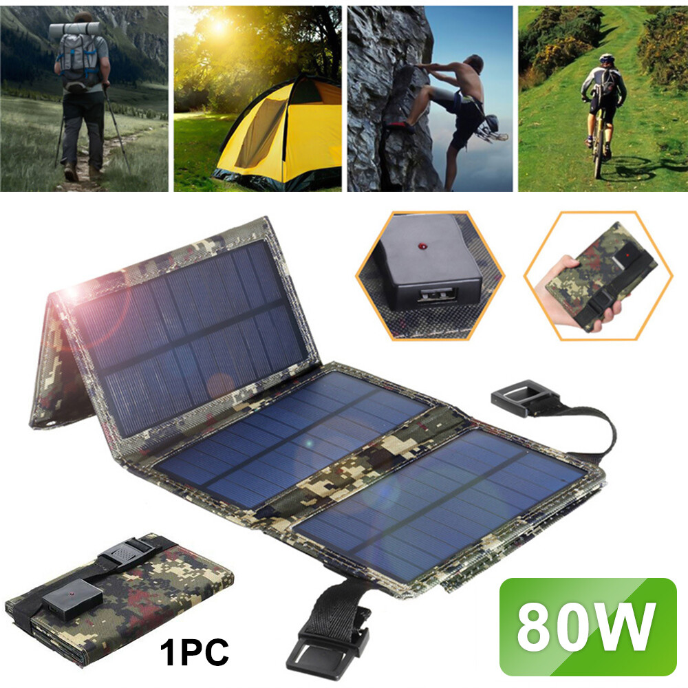 Solar Panel Charger – Weatherproof, RV Travel & Outdoor Gear Energy Supply
