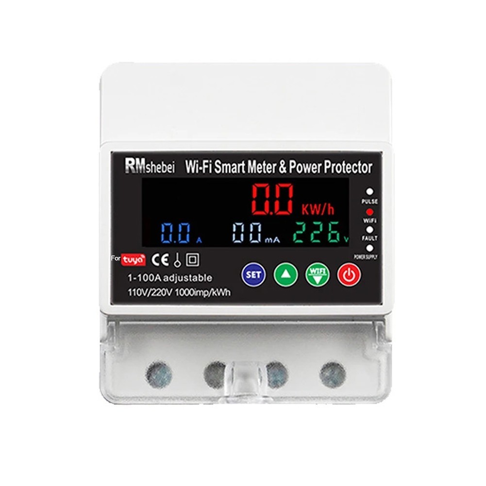 WiFi Remote Control Circuit Breaker 100A for Real Time Energy Insights