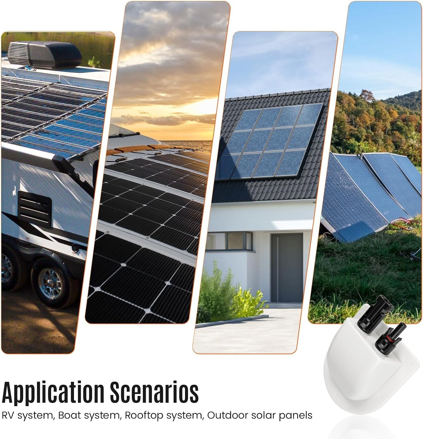 Compact and Reliable Solar Cable Entry Gland with UV Protection for RVs & Yachts