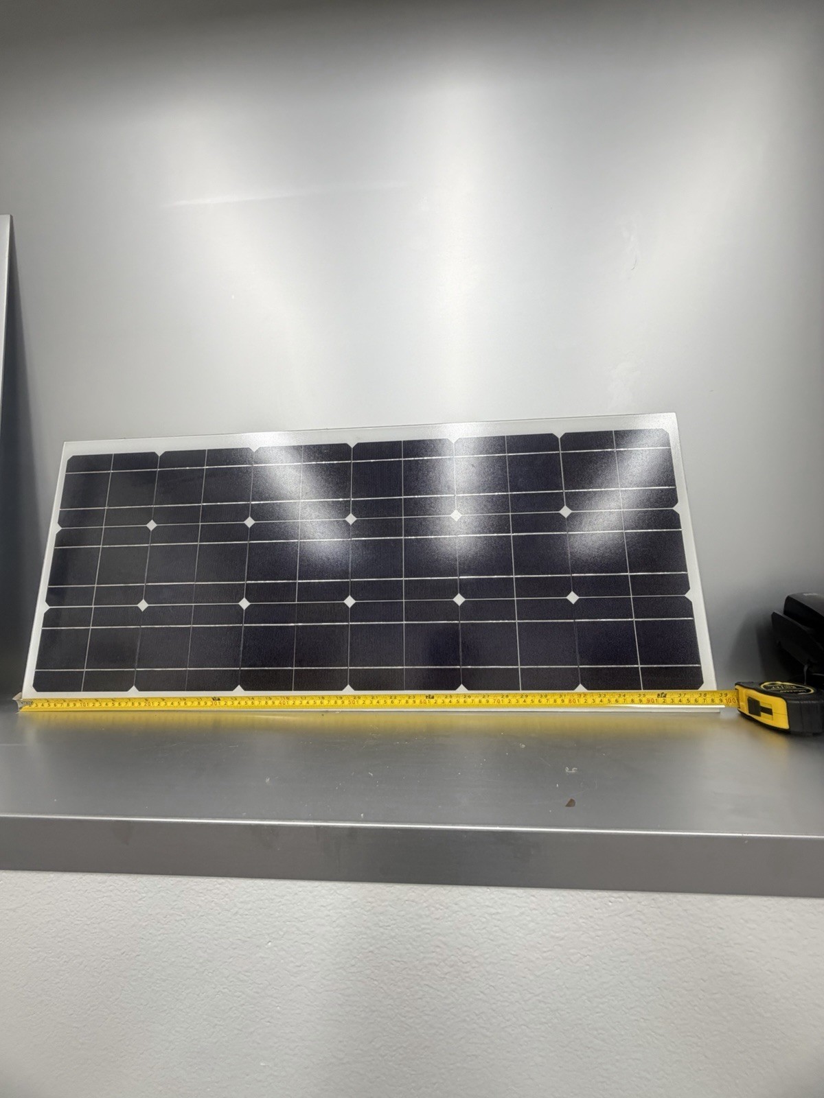 60W 12V Solar Panel Mono Tempered Glass DIY Frameless High Efficiency Off Grid