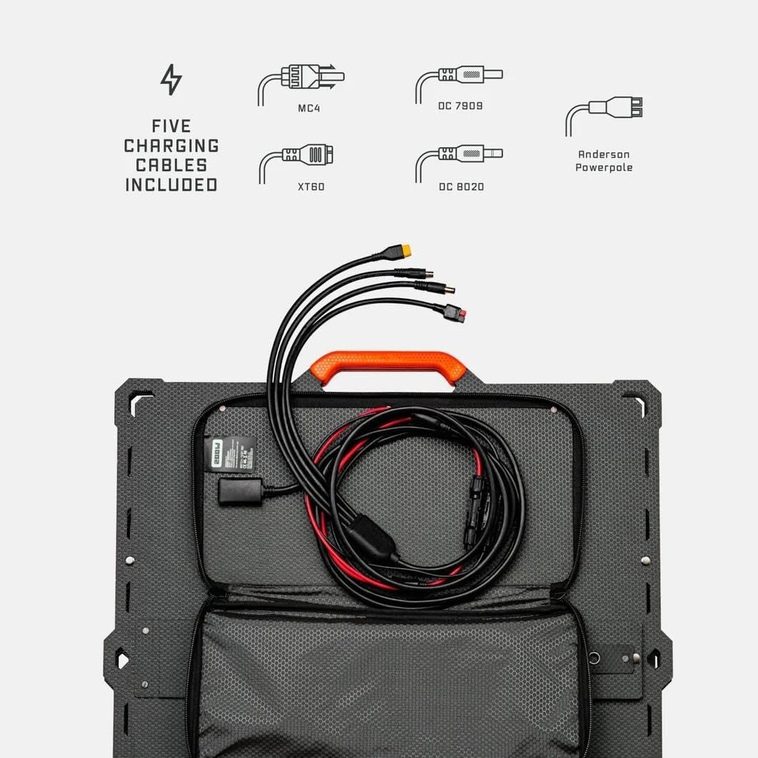 Dark Energy Spectre 200W Solar Panel for Off-Grid Basecamp and Emergency Power
