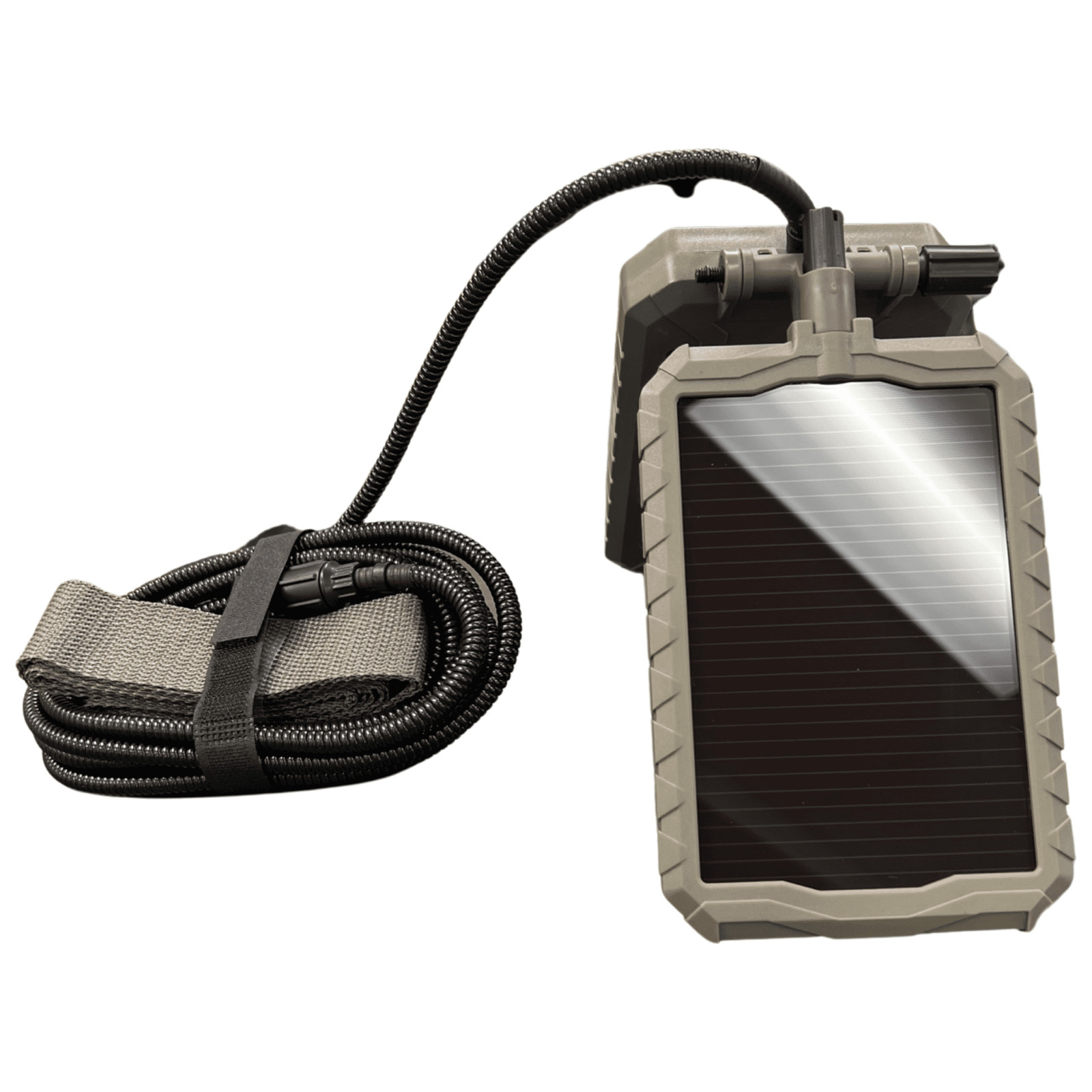 Durable Sol-Pak Solar Battery Pack 12V Solar Power Panel Rechargeable Battery