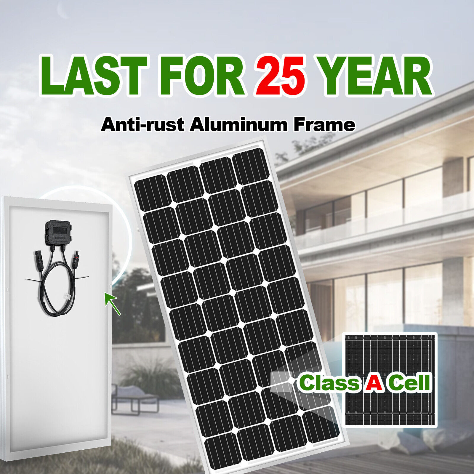 300W Flexible Solar Panel 12V Battery Charger Kit Car Camping DIY RV Marine