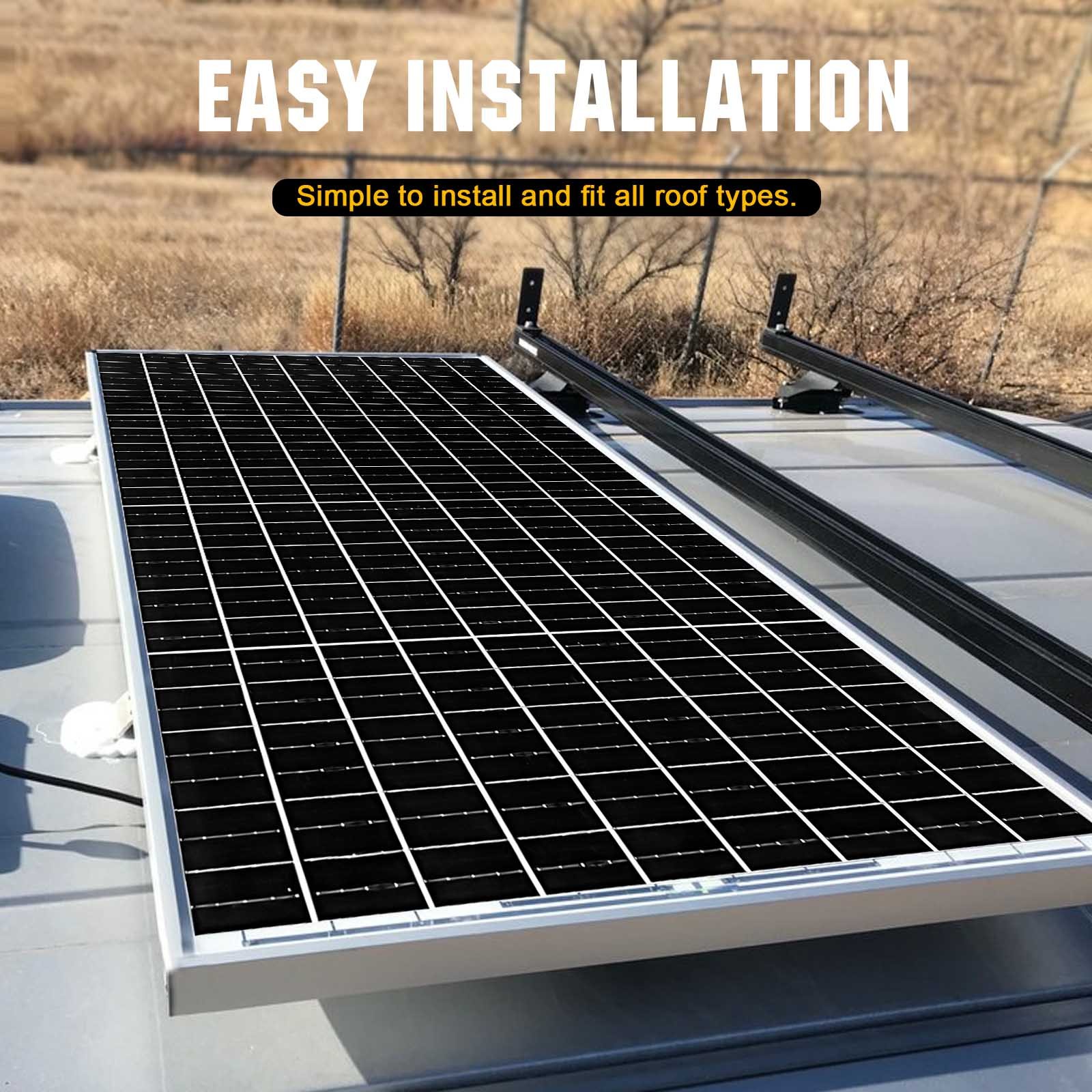 1000W Solar Panel Kit High-Efficiency Charger Battery Off Grid Caravan RV Home