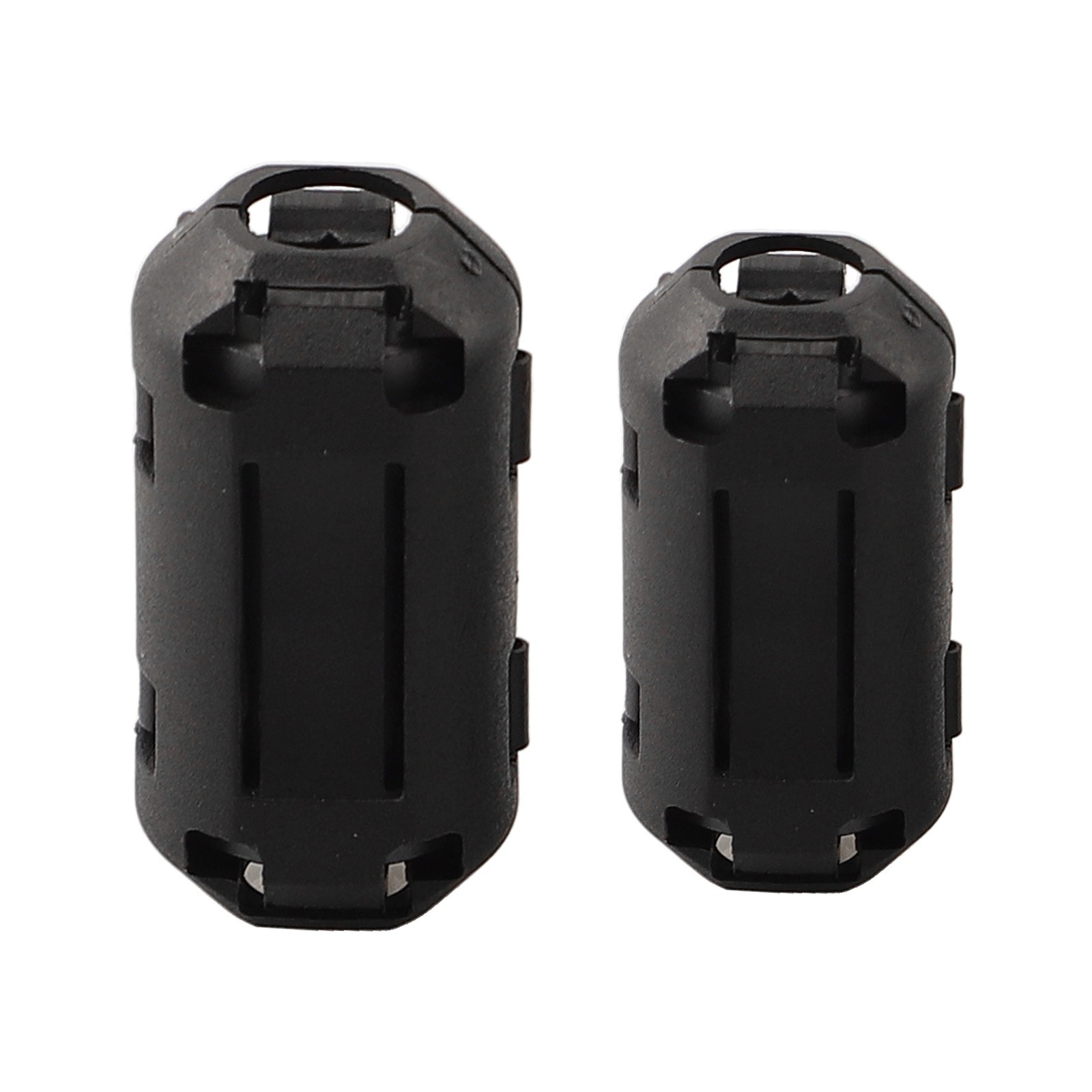 20pcs Clip On Ferrite Core Beads for Ring Core Noise Suppression 7mm and 13mm
