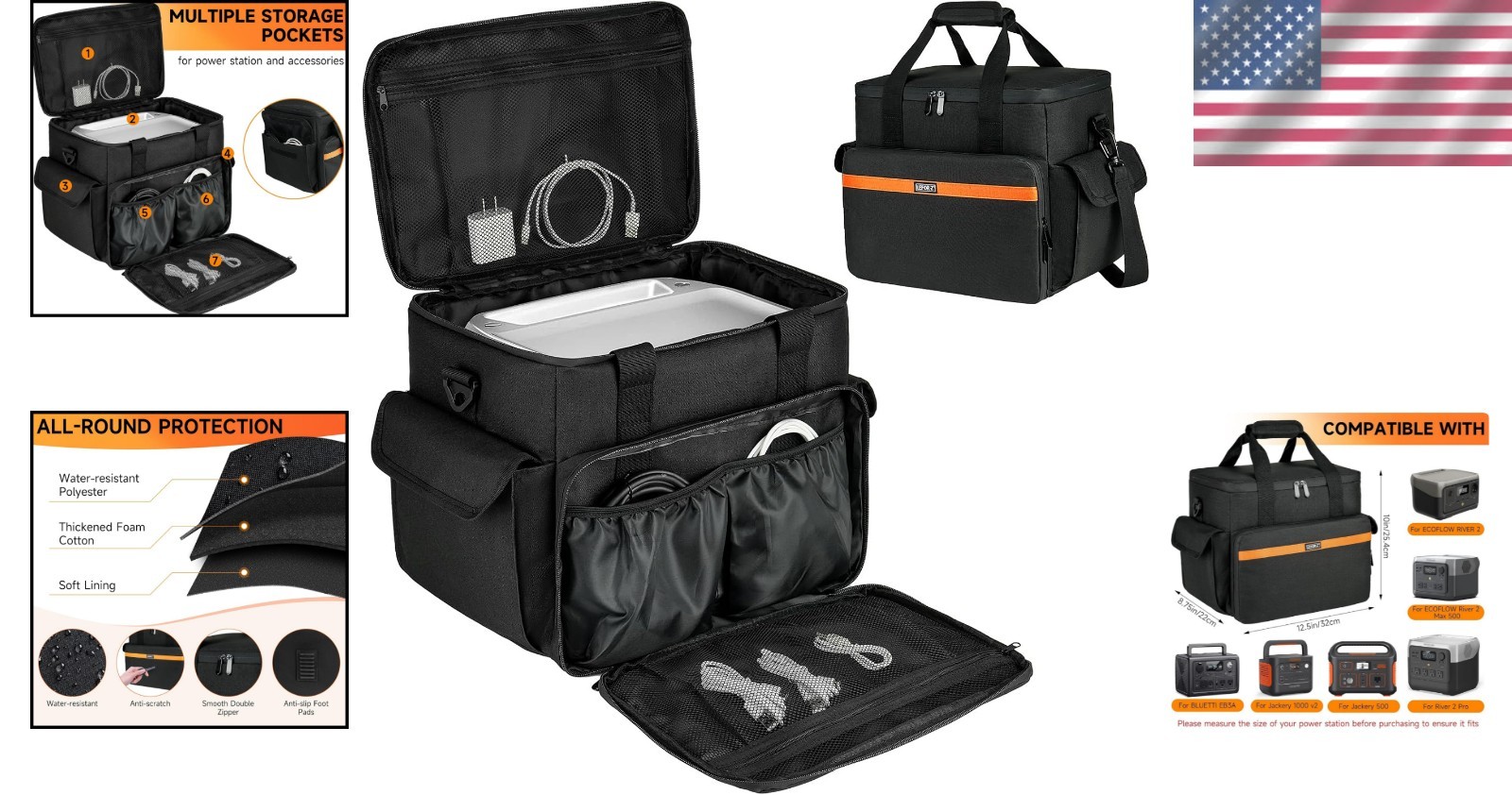 Carrying Case for Jackery Explorer 1000 v2