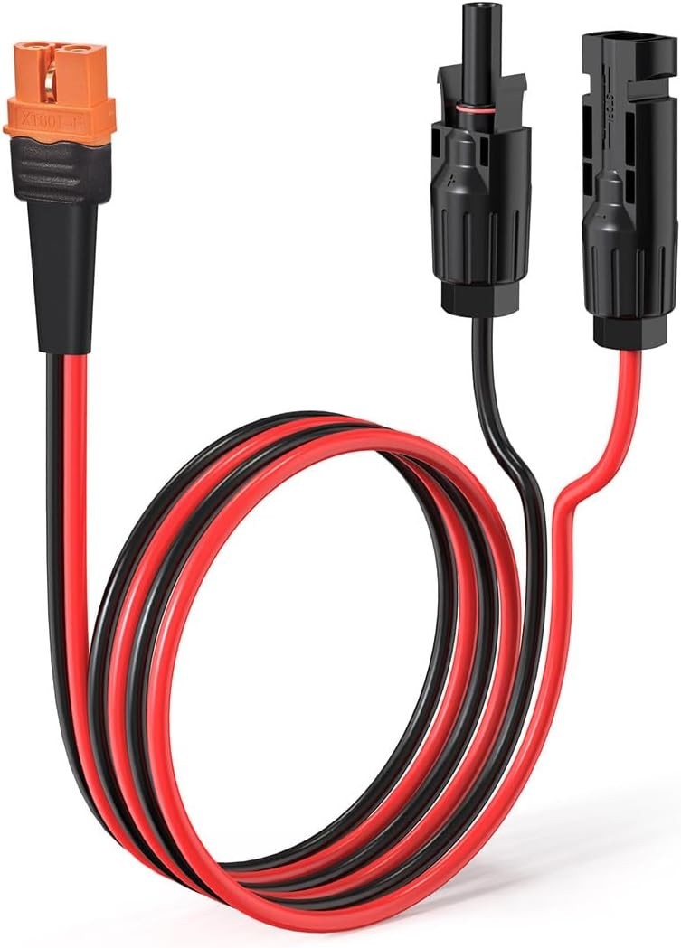 10AWG 2FT Solar to XT60i Cable 2 10 25 35 50 75 100FT Solar Connector to XT60i
