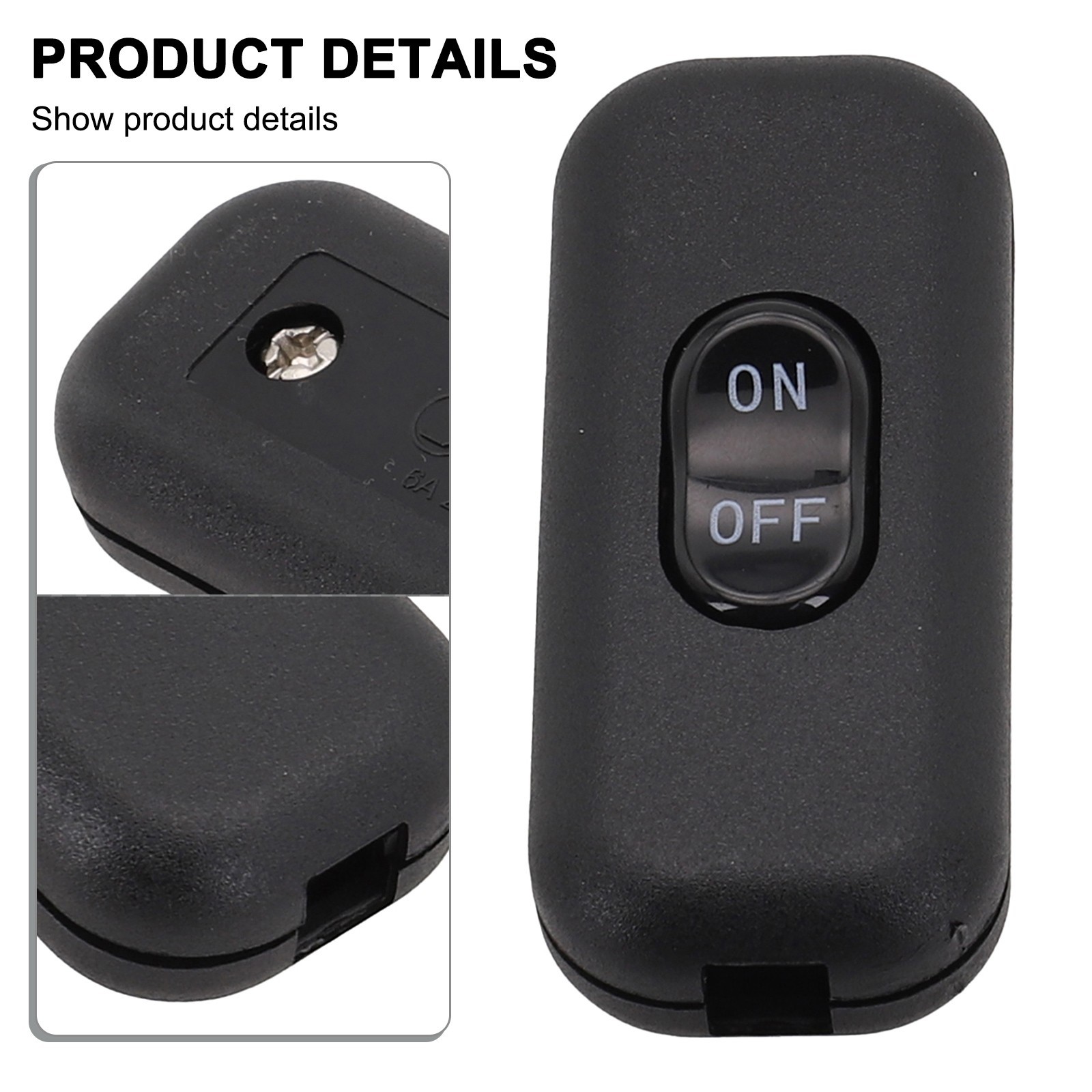 Control Your Lighting Effortlessly with this Inline Switch 6 Amps Easy to Use