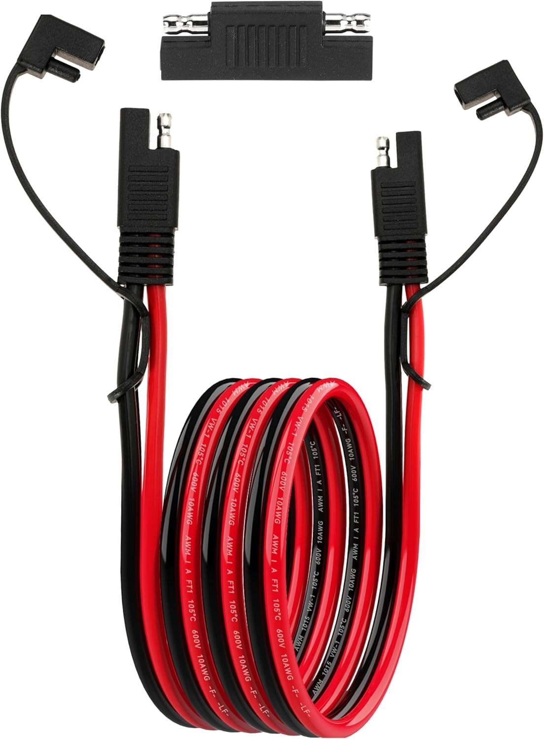 6FT 10AWG SAE Extension Cable,10 Gauge SAE Connector Cable for Solar RV