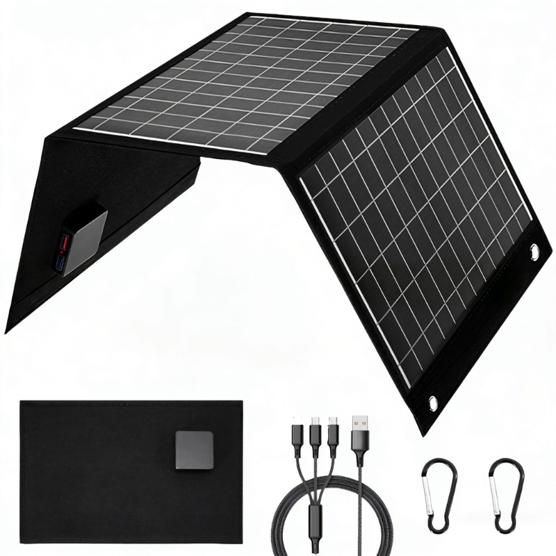 Space Efficient 28W Sun Charging Unit Featuring Advanced Circuit For Fast Energy