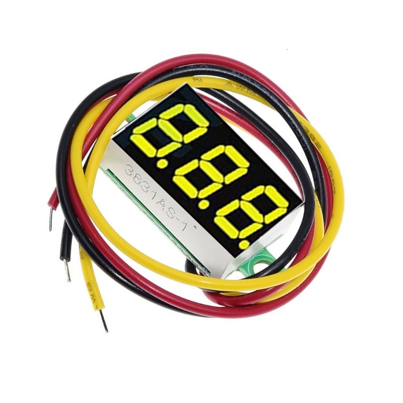 Small Size Voltages Gauges 0.36 Inch Low Power Consumption Voltages Indicator