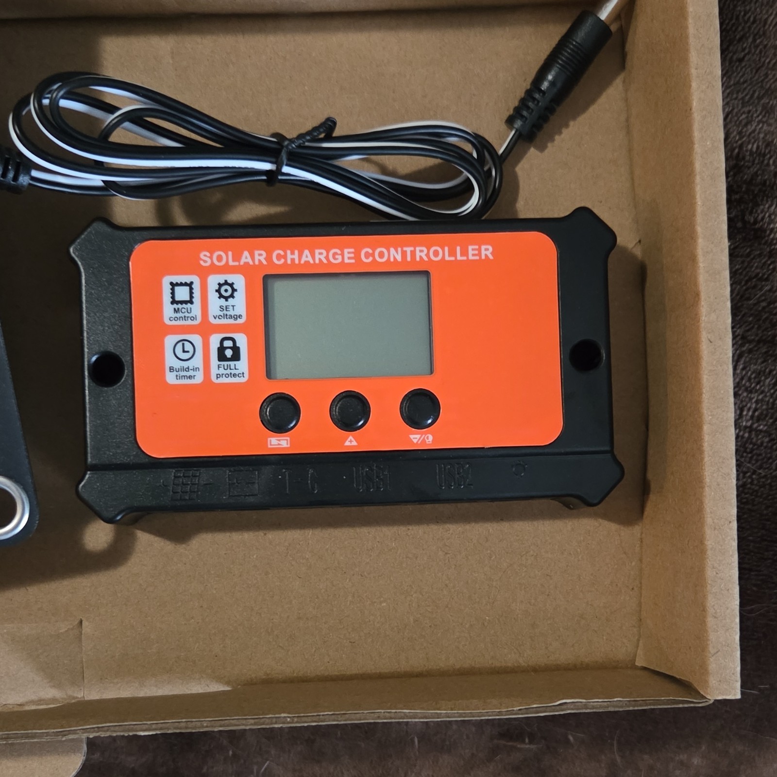 Portable Monocrystalline 12V Off-Grid Solar Panel Kit with Charge Controller
