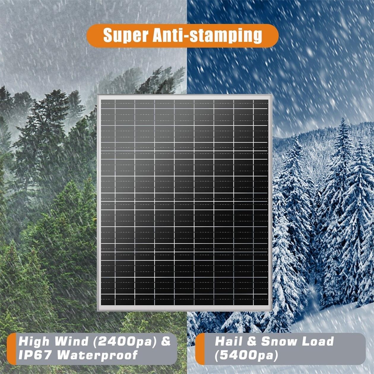 100W Solar Panel Off Grid System Solar Module PV Panel for Caravan House Boat RV
