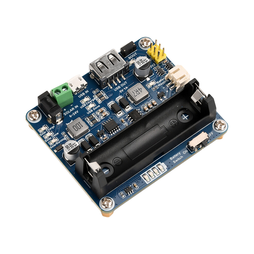 6V~24V Solar Panel Power Management Module Support MPPT 850mAh Li-ion Battery