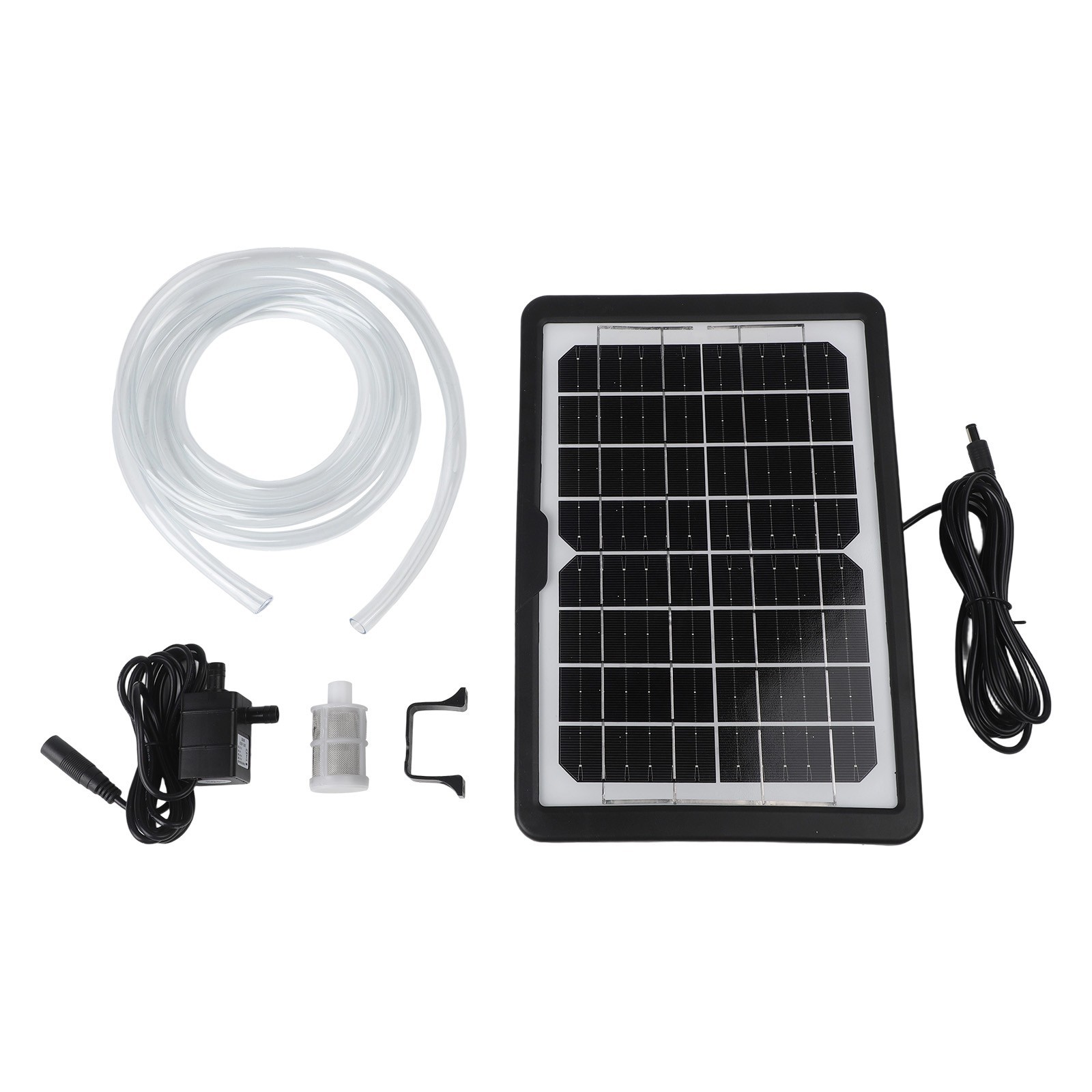 Adjustable Solar Panel Water Pump for Optimal Oxygen Distribution in Ponds