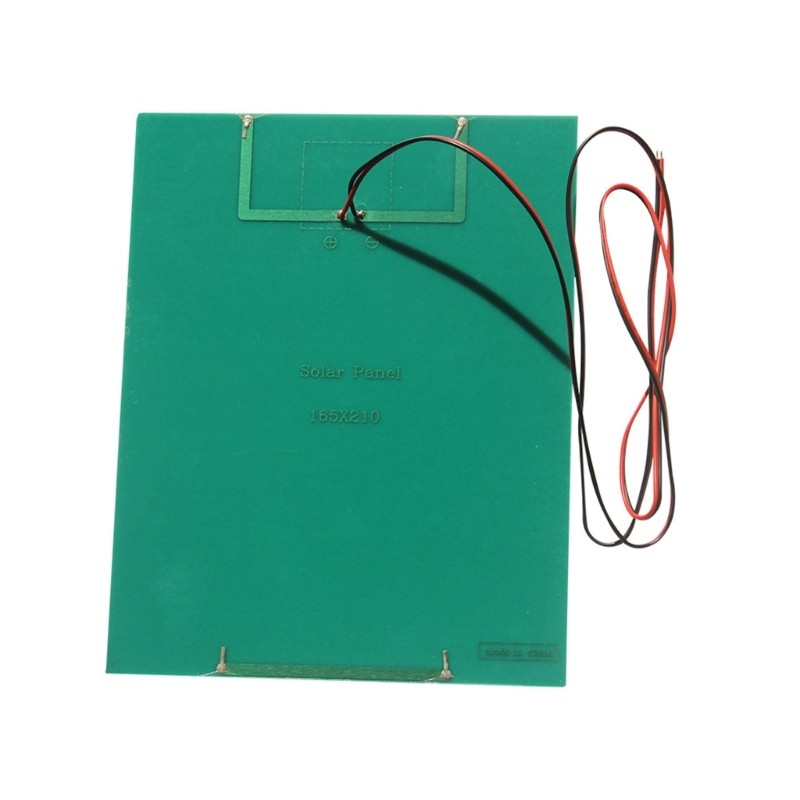 Solar Panel Polycrystalline Silicon Board 6V/12V 5.2W/5W Solar Panel Drop Glues