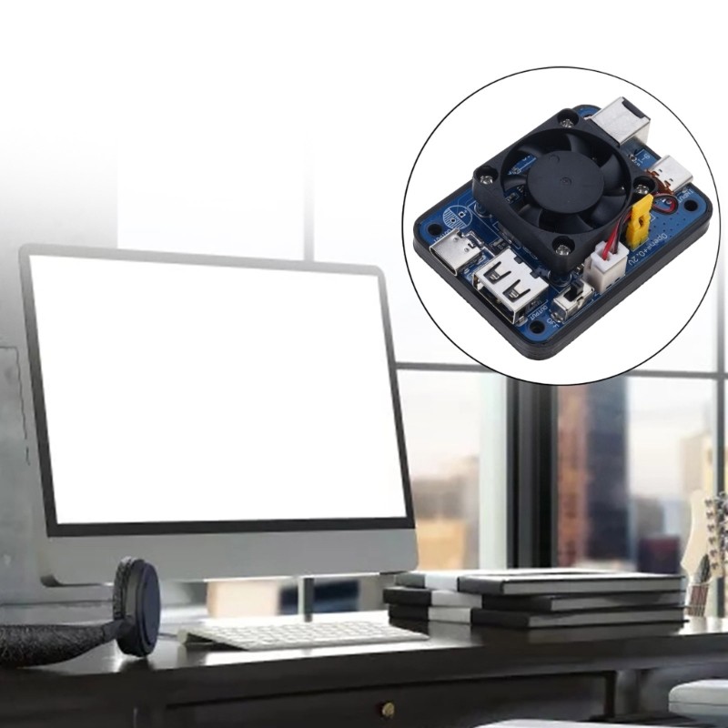 Compact 5V5A PD Power Module for RPI 5 Development Boards and Soft Router