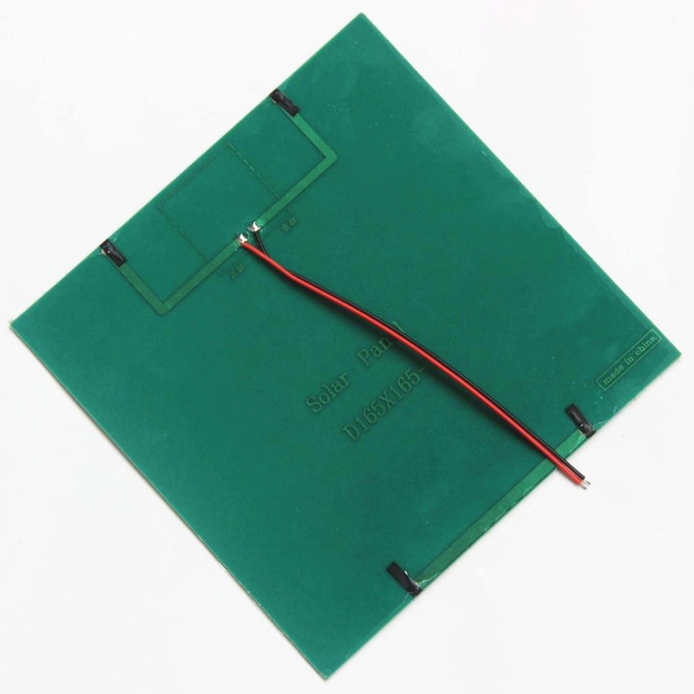 Solar Panel 10W 6V with Electronic Wire for Traffic and Household Lights