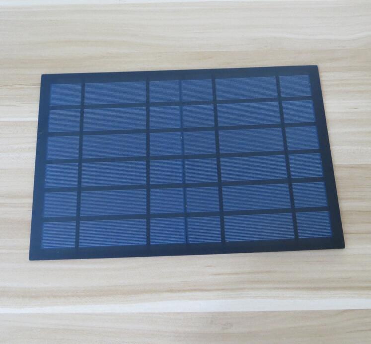 6 / 9 / 18 V 10W Poly PET Laminated Solar Panel Module for Camping/Hiking