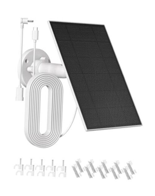 Solar Panel for Ring Camera – Compatible with Spotlight Cam 1 Pack