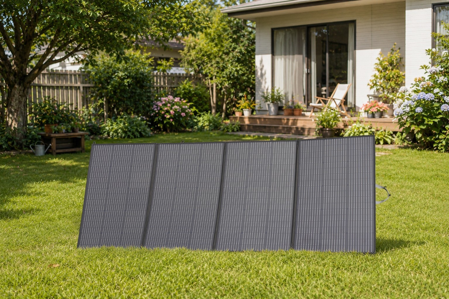 MHPOWOS Solar Panels 400W 220W 110W for Bluetti Elite 200 V2 Solar Generator