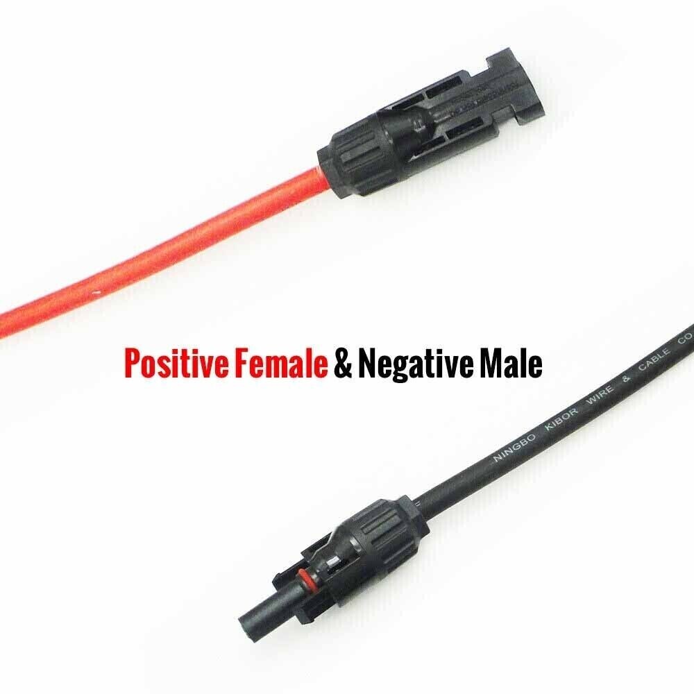 50 AMP Anderson Plug to Solar Panel Cable Y Adaptor Connector 30cm 4mm²