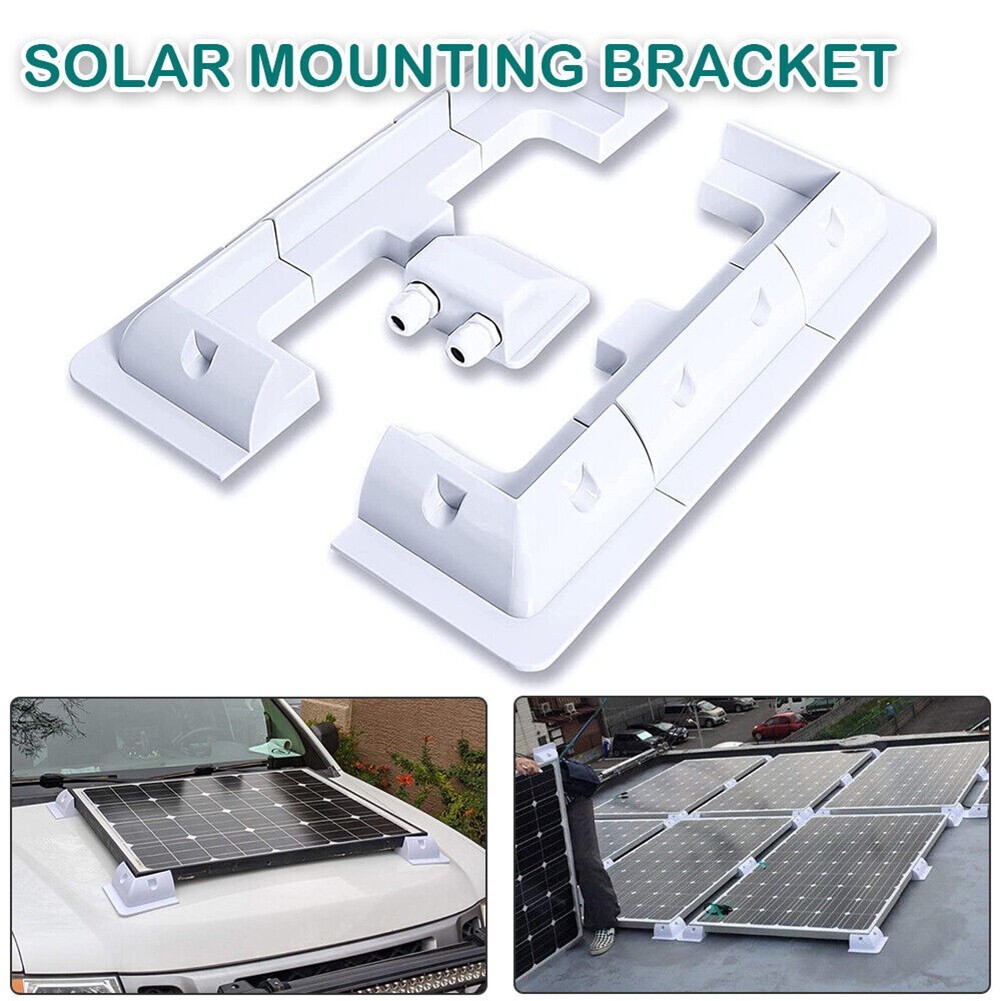Quick Installation Solar Roof Panel Mounting Brackets for Caravan RV Boat