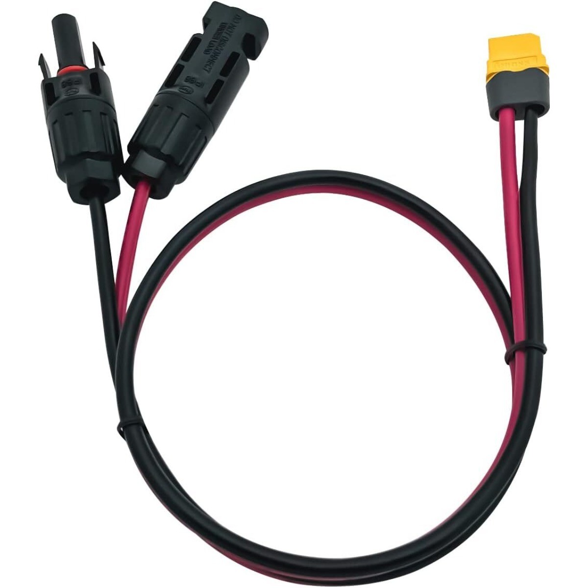 1PC 3.3Ft XT60 Adapter Solar Charge Cable Compatible with MC4 Connector 12AWG