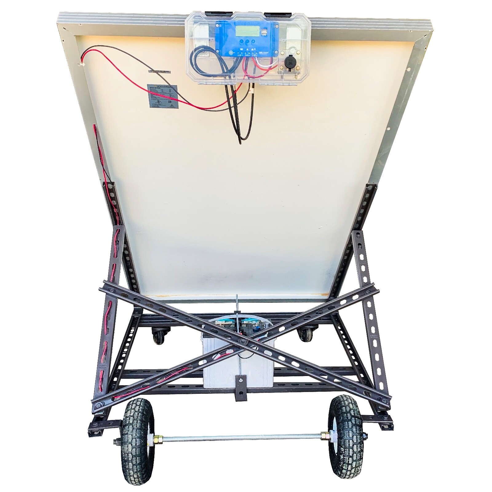 Portable Solar Generator Emergency Backup Power Supply Recreation Security USA