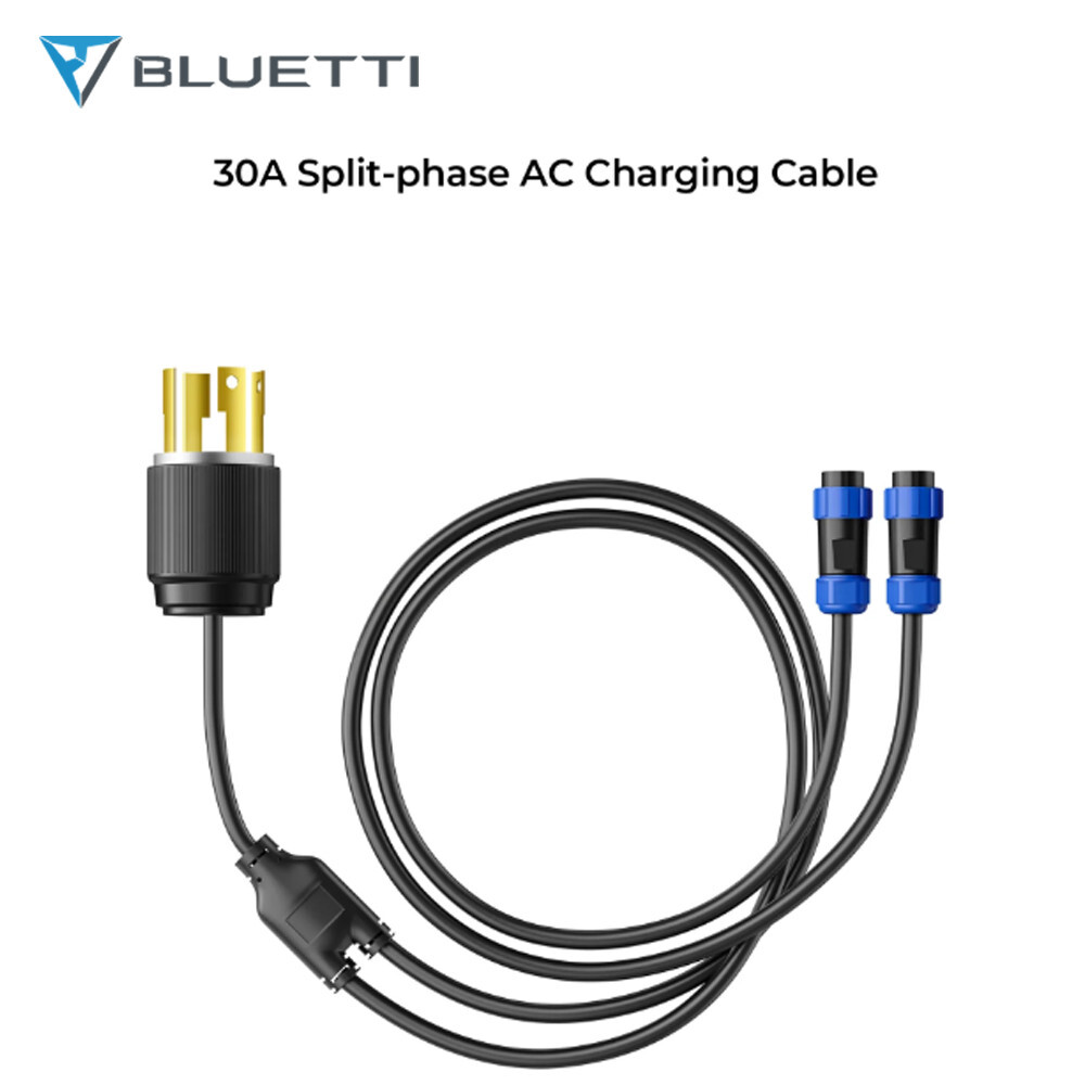 BLUETTI 30A AC Charging Cable For Split-Phase Function AC300/EP500PRO