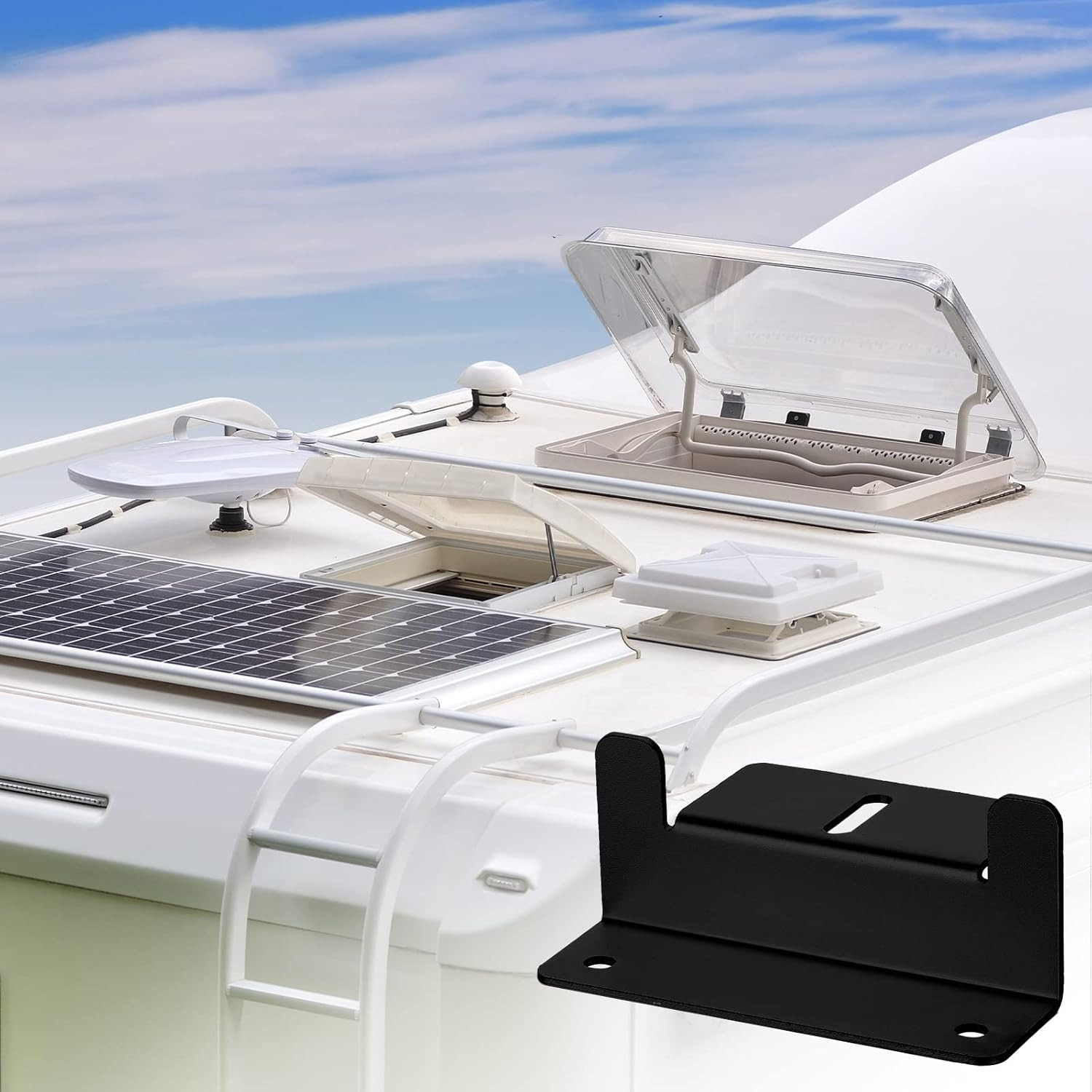 40 Sets Solar Panel Mounting Brackets Z Bracket Aluminum Alloy Solar