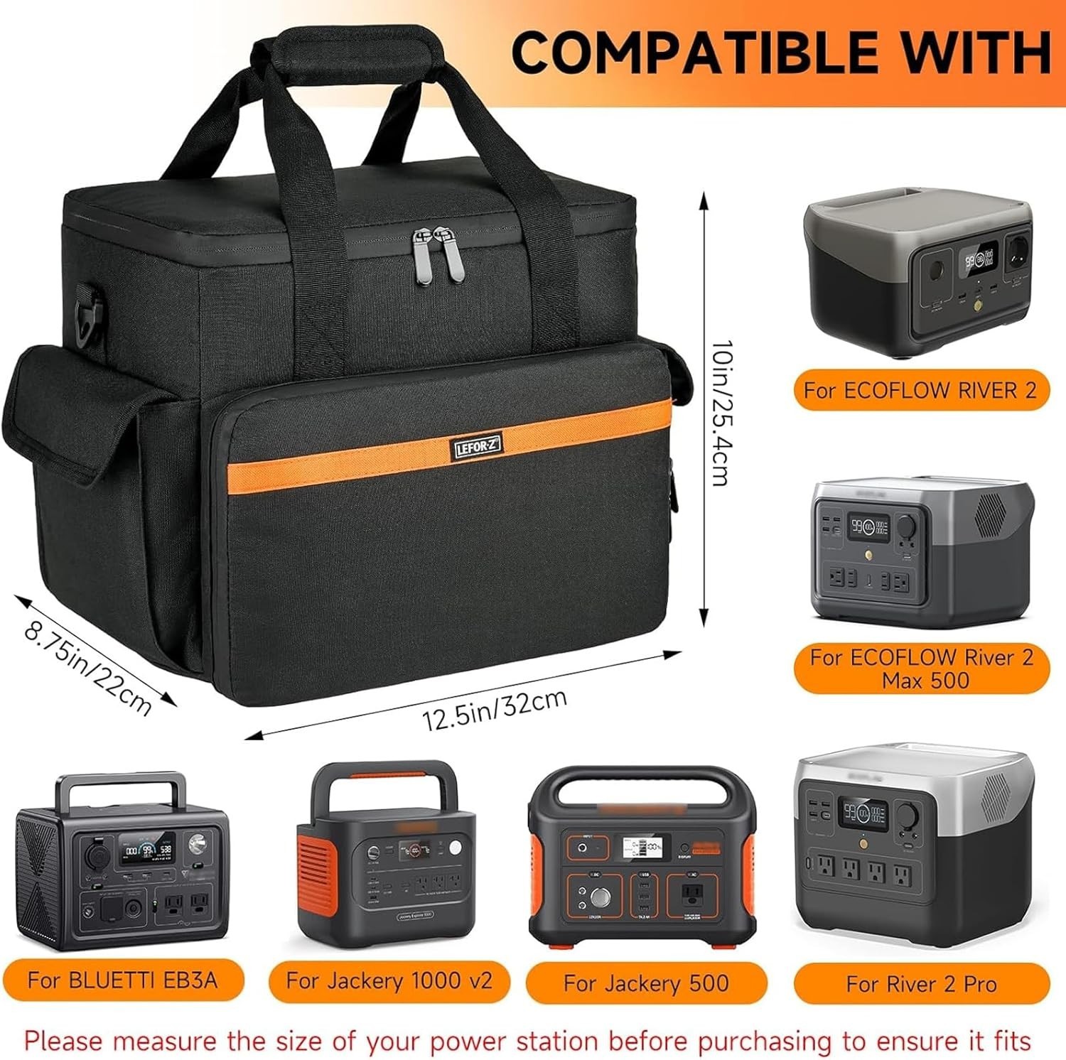 Carrying Case for Jackery Explorer 1000 v2