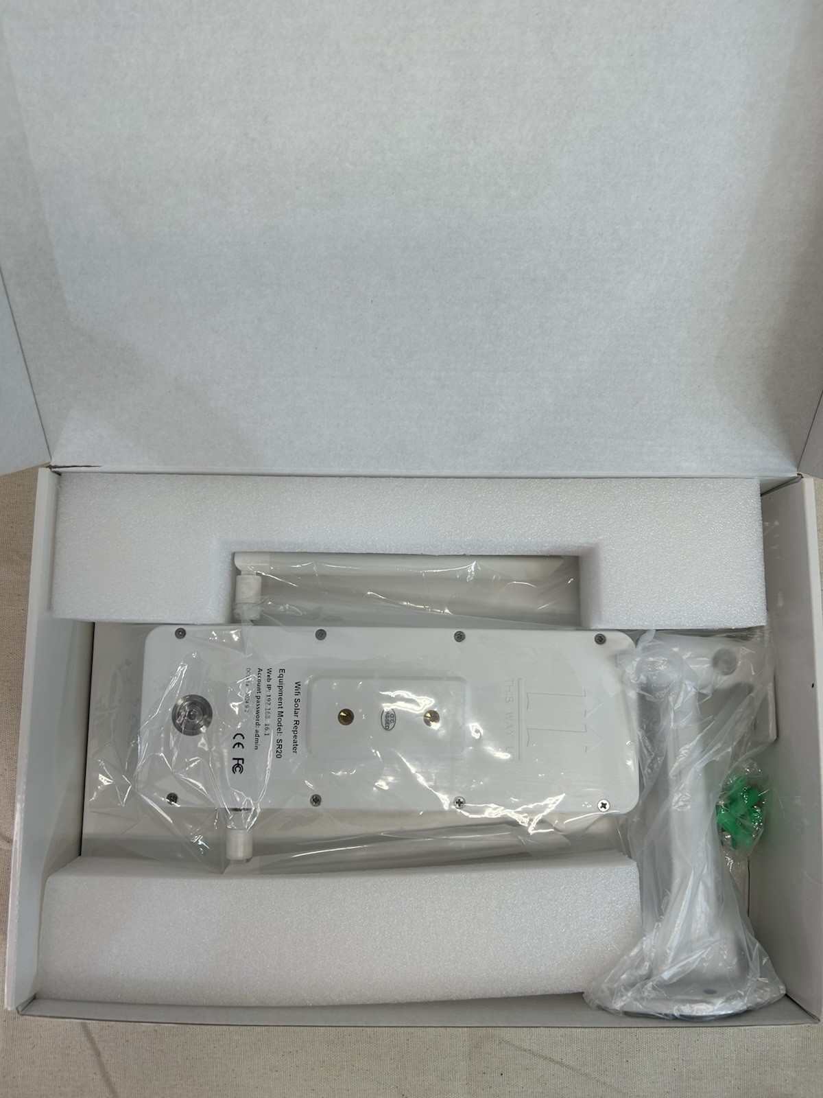 Low-Power Solar Powered Communication Device New Open Box