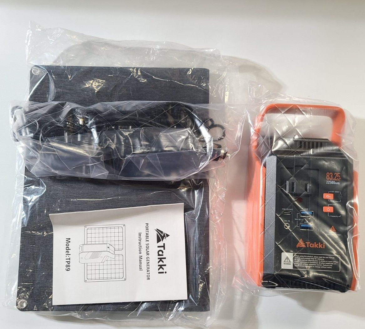 Takki Solar Rechargeable Generator 99Wh, TP89
