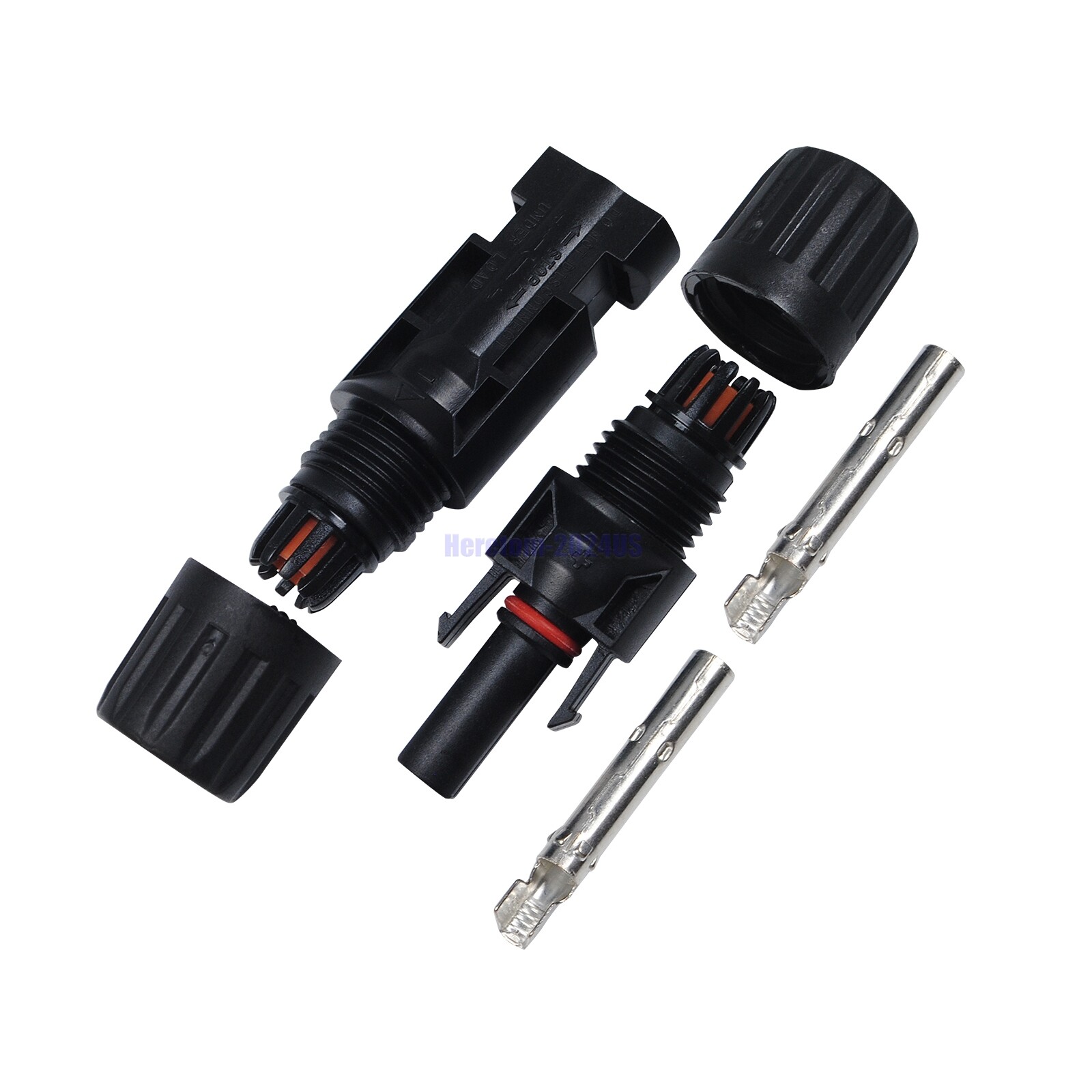 2/4/8/20 Pair for Connectors Solar Panel 30A Line Plug Socket M& Female IP67