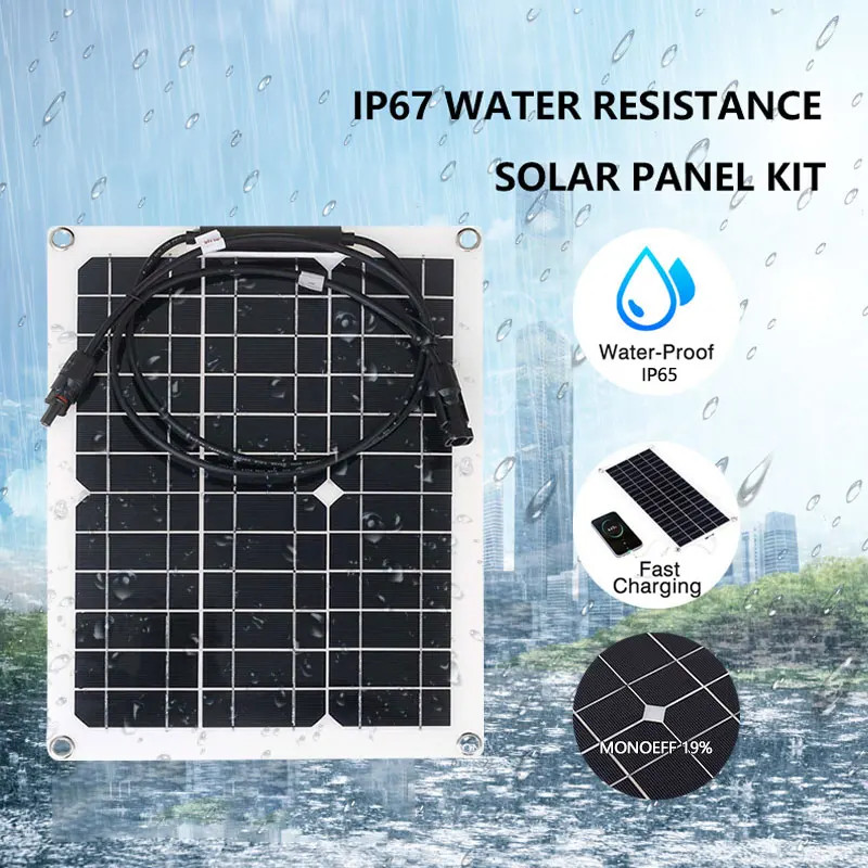500W Flexible Solar Panel Mobile Power Supply Suitable for Housing, Camping, and
