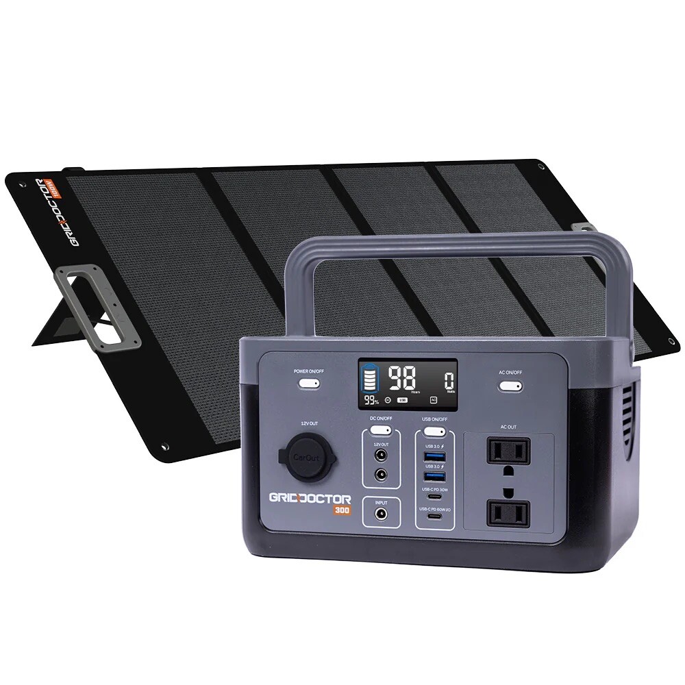GRID DOCTOR 300 Solar Generator System for Off-Grid Power