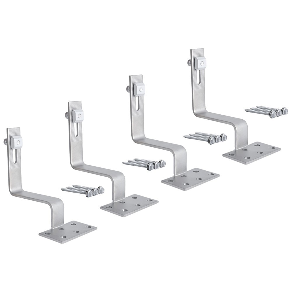 Widely Compatible Roof Hooks for All Types of For Solar Panels Available