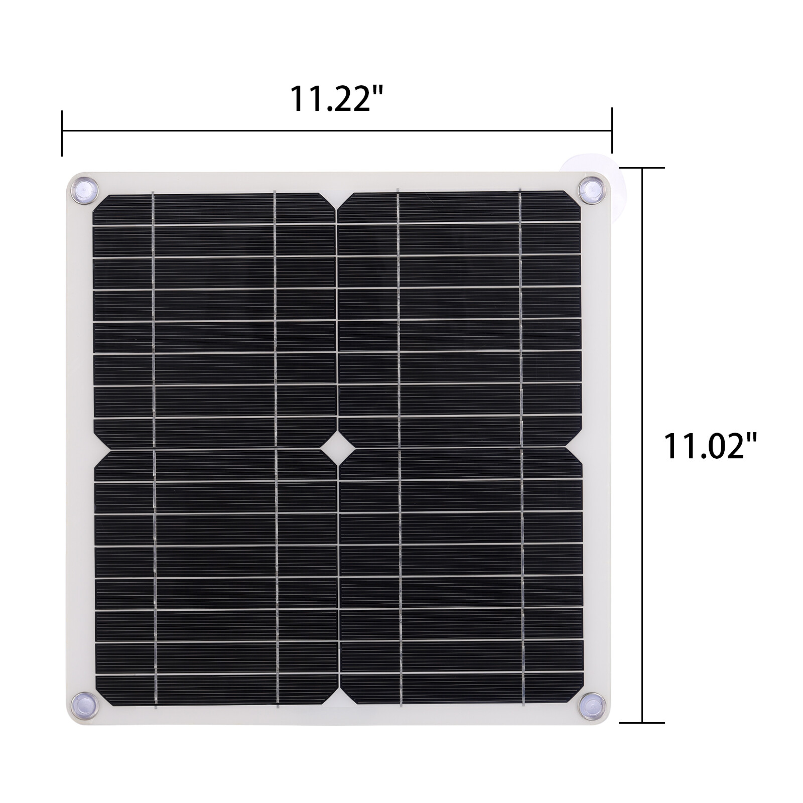 Solar Panel Kit 100A 12V Battery Charger With Controller Caravan Boat Outdoor US