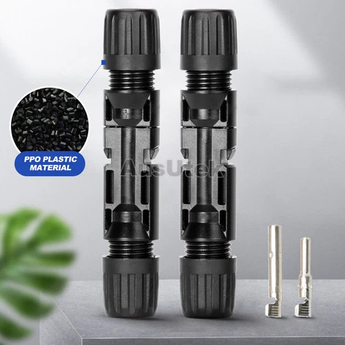 5~20PCS Connectors For IP67 MC4 Solar Panel 30A Line Plug Socket Male & Female M