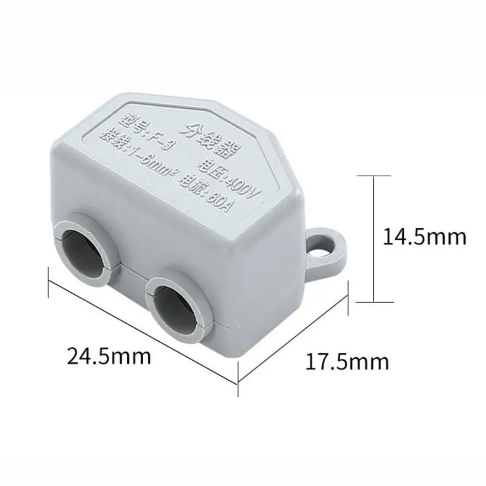 Robust Brass Quick Terminal Block 60A for Efficient Electrical Connections