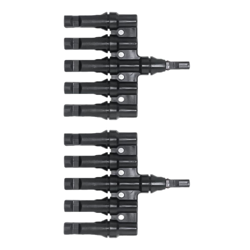 Solar Panel T Connectors for Panel Branching IP67 Weatherproof Flame Retardant