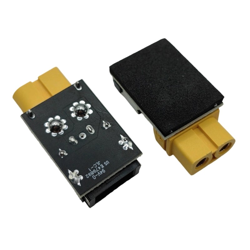 Square Port to XT60 Female Connector Power Adapter for Remote Control Battery