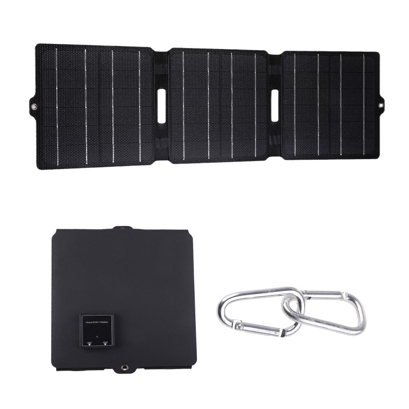 15W ETFE Solar Panel Charger Outdoor Emergency Power Source Sunpower Battery