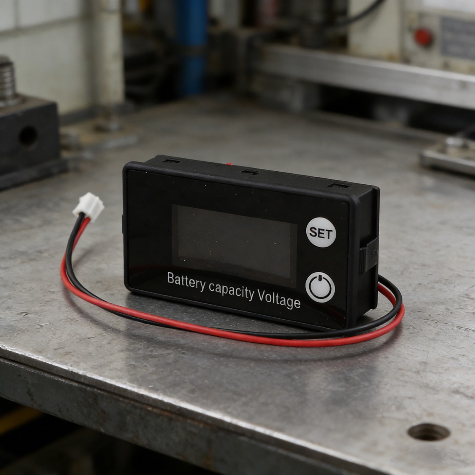 Battery Capacity Indicator Battery Status Checking Pluggable Power Connector