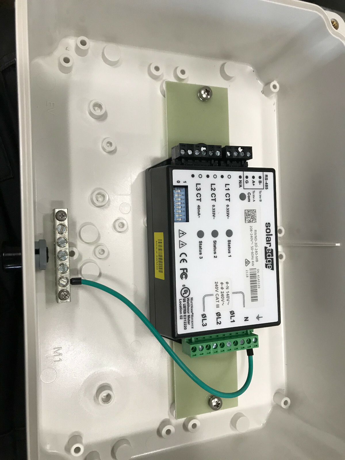 SolarEdgeSE-MTR240-0-000-S2 ElectricityMeter(CurrentSensorNotIncluded)