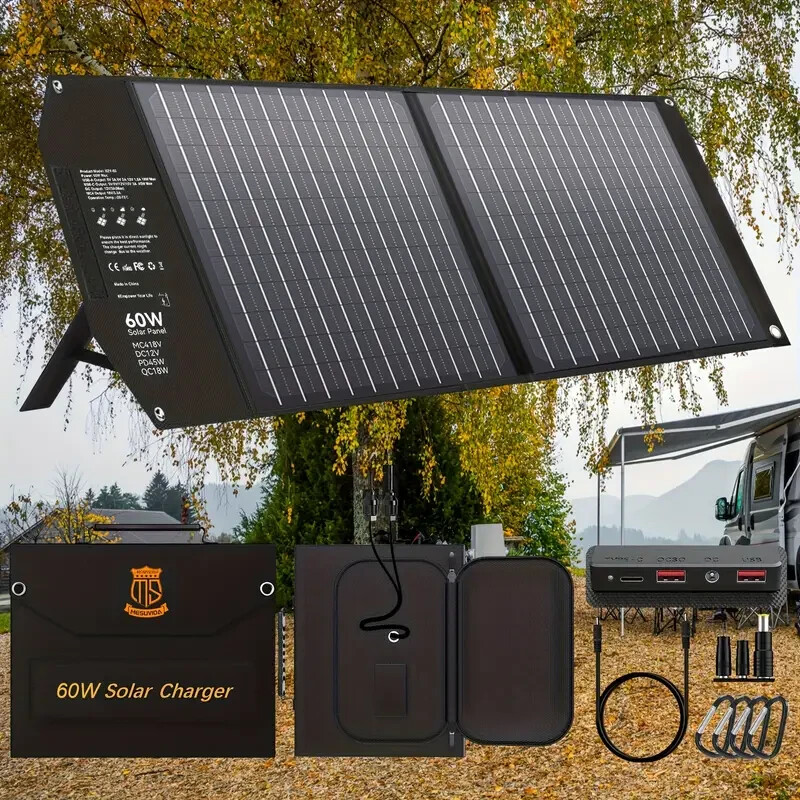 Featuring 18V MC4, DC12V, and 2*USB-A with QC3.0, USB-C PD18W Generator Support