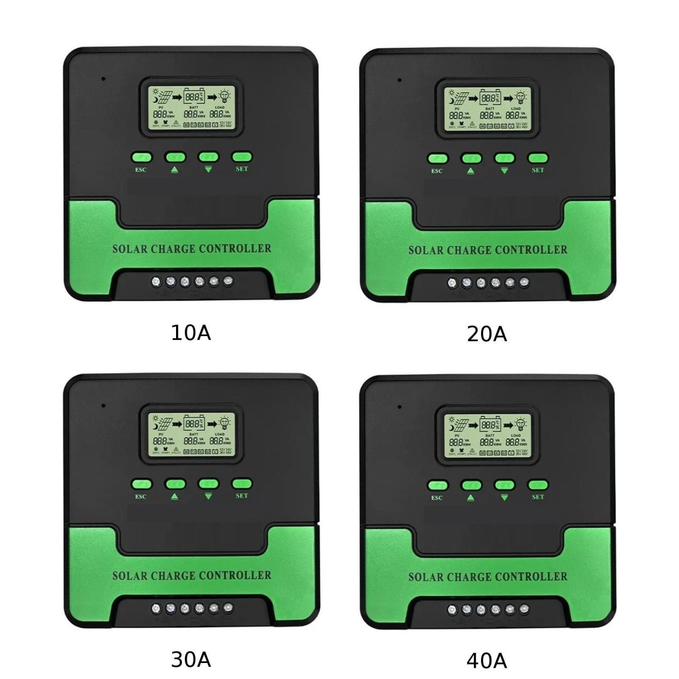 Sleek Design For Solar Charge Controller 12V24V with Multiple USB Outputs