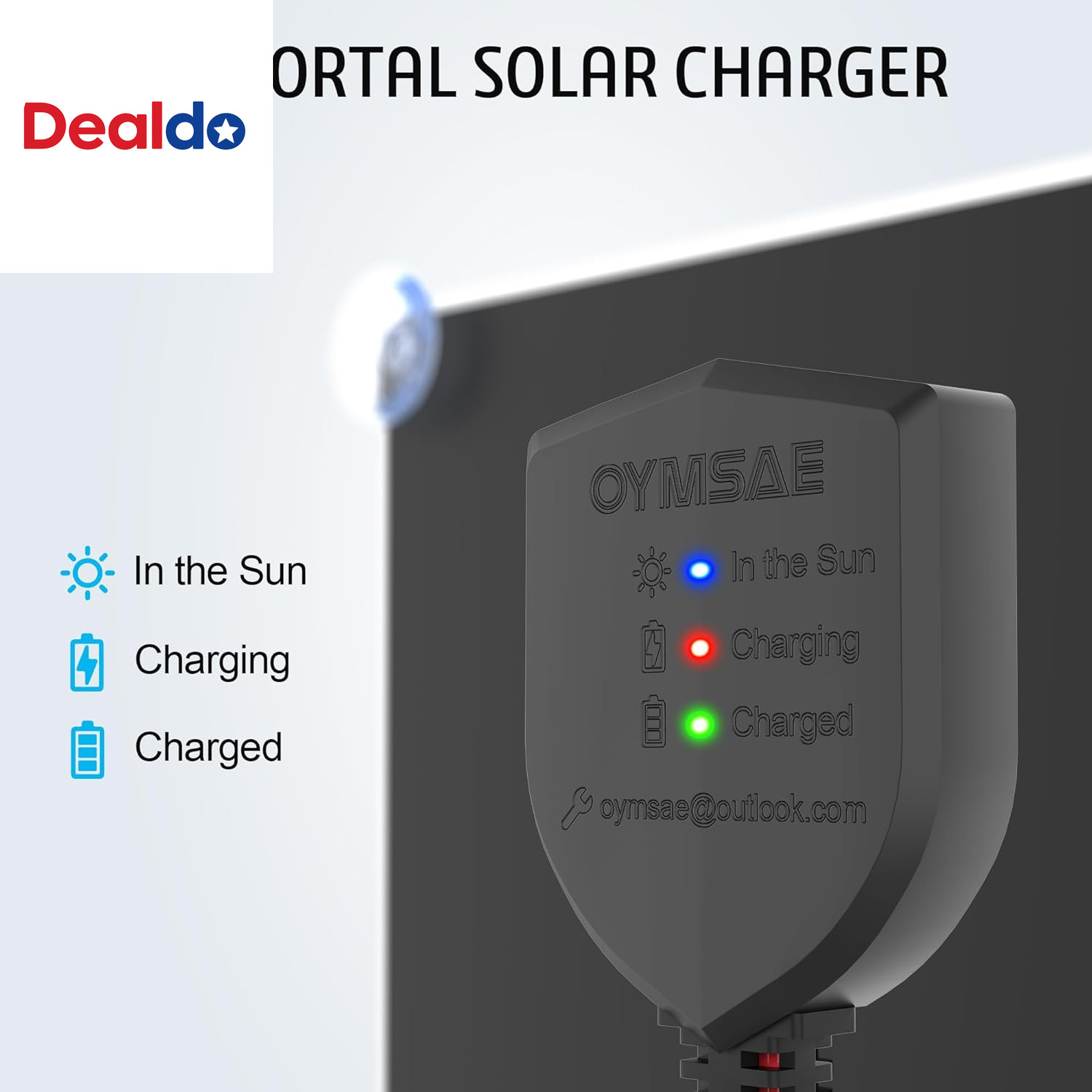 20W 12V Solar Panel Car Battery Charger Portable Waterproof Power Trickle Batter