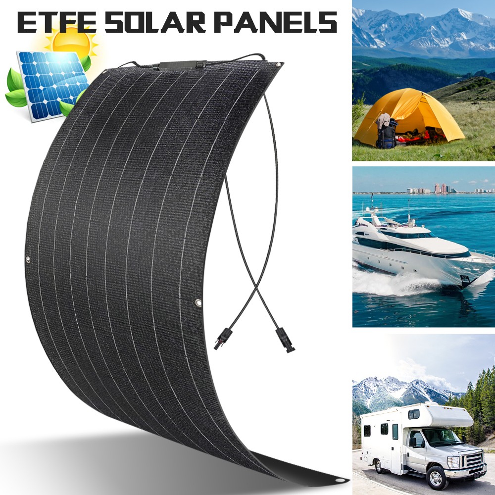300W 600W Watt 18V Portable Flexible Solar Panel for RV Camping Off-Grid Rooftop